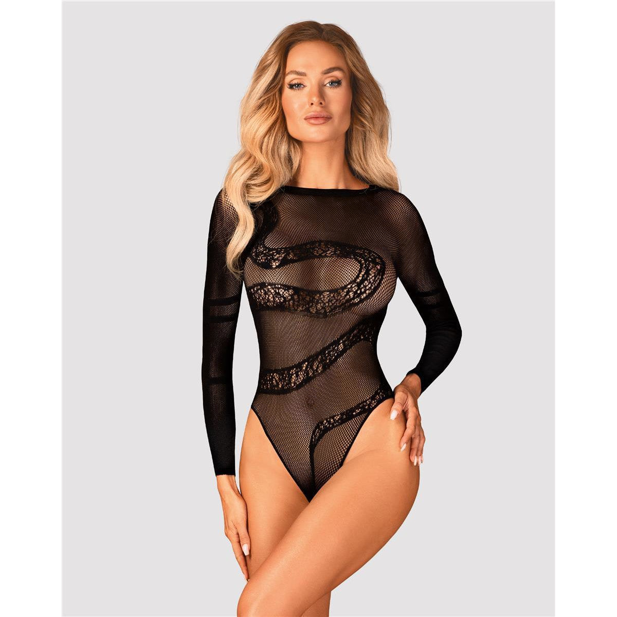 OB B137 teddy black