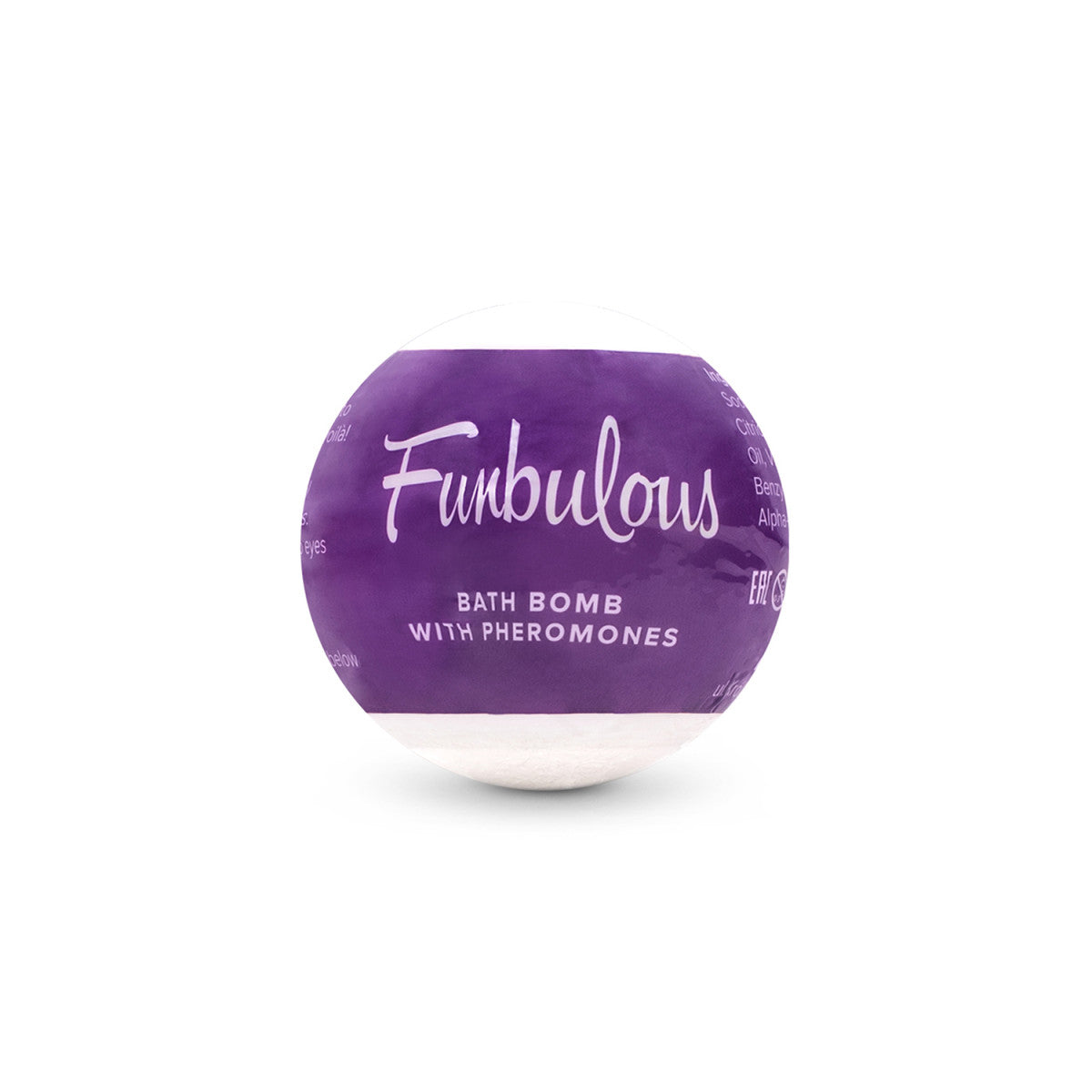Ob bath bomb with pheromones fun purple - Obsessive