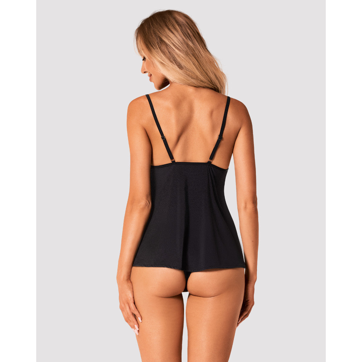 OB Bella Rou top & panties black