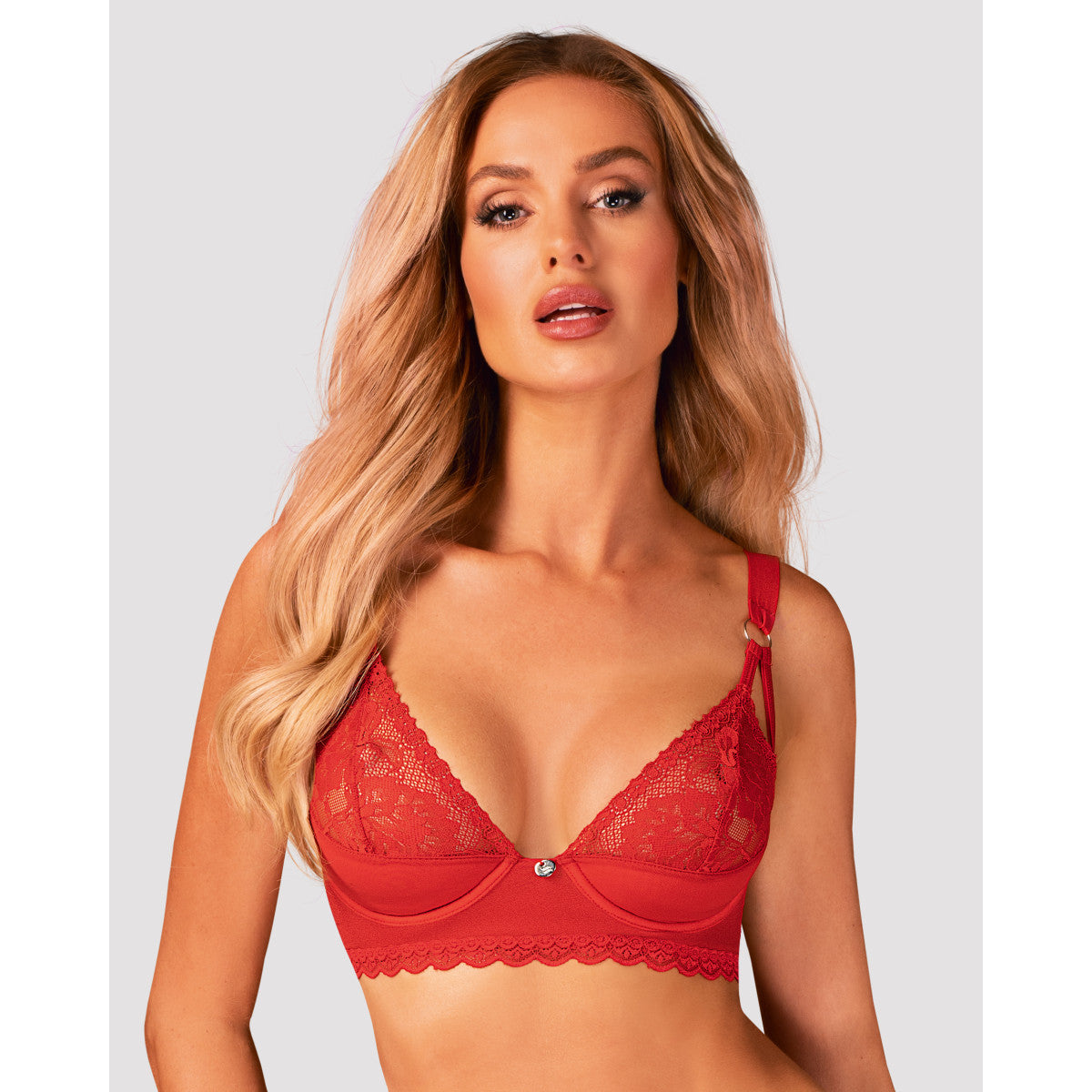 Ob belovya bra red - Obsessive