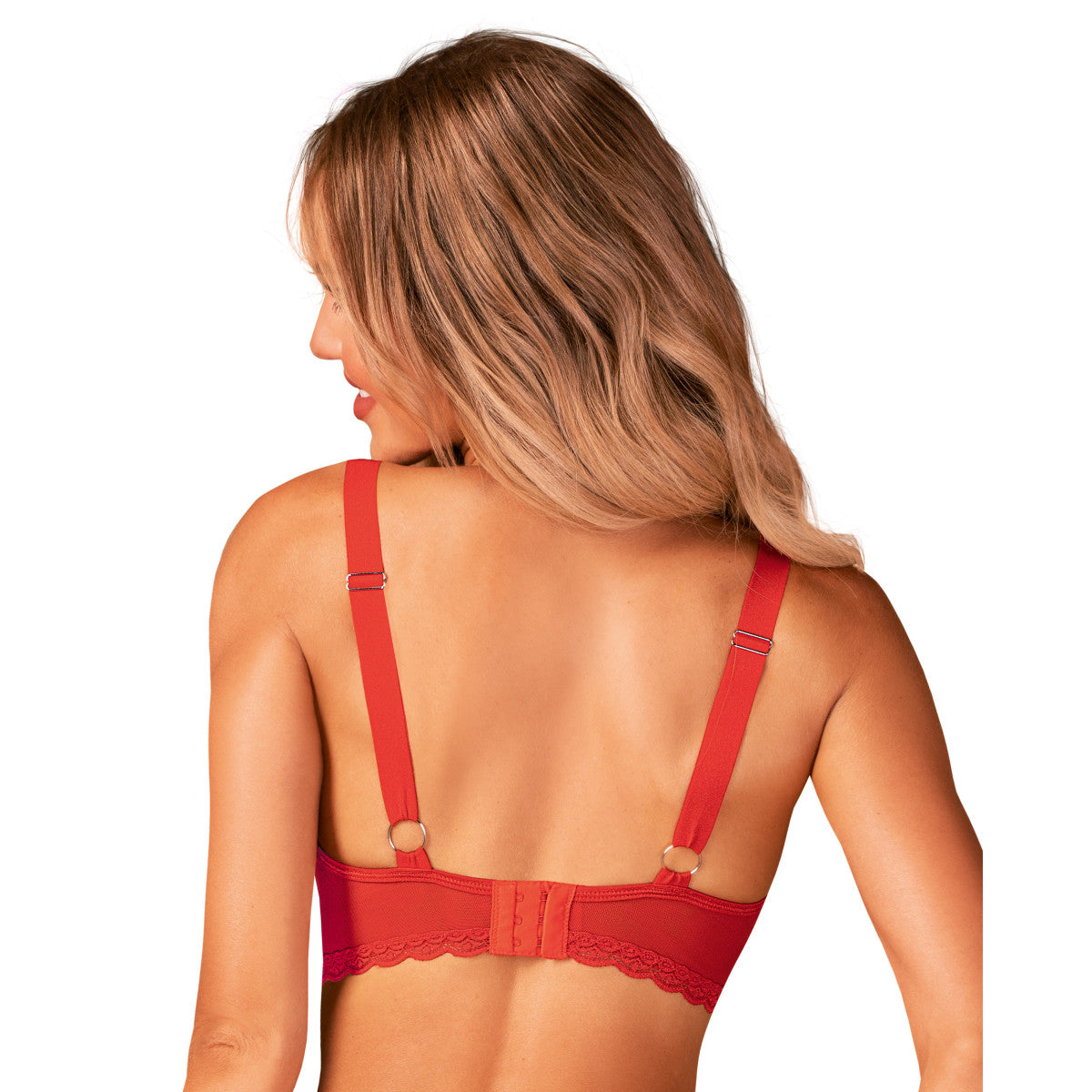 Belovya kanten bustier – rood