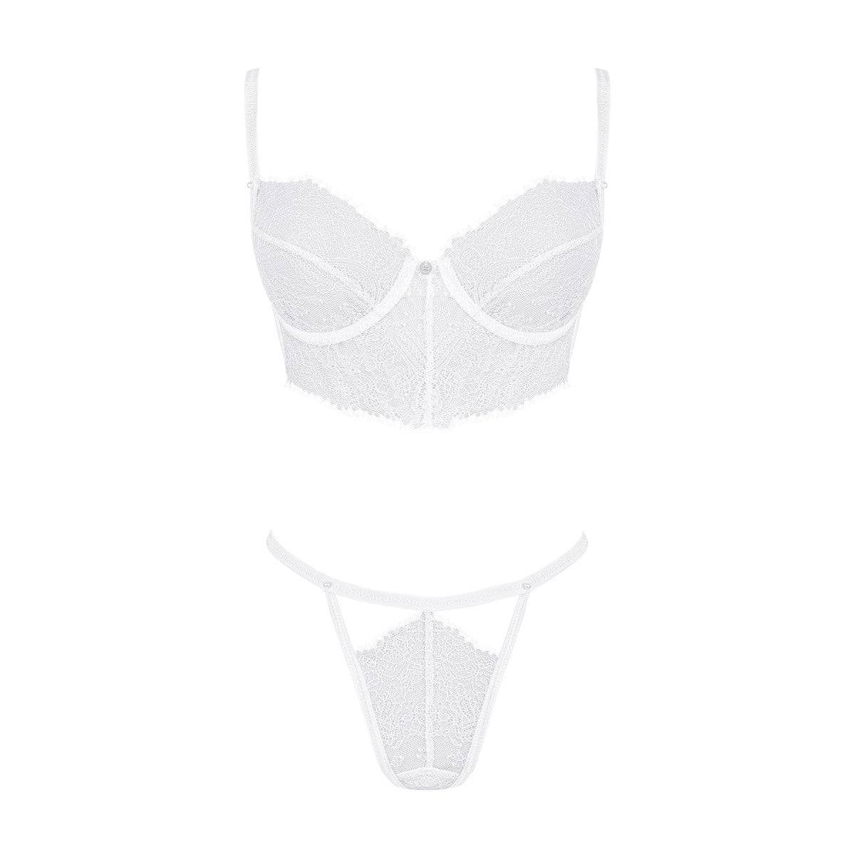 Bianella kanten bustier – wit