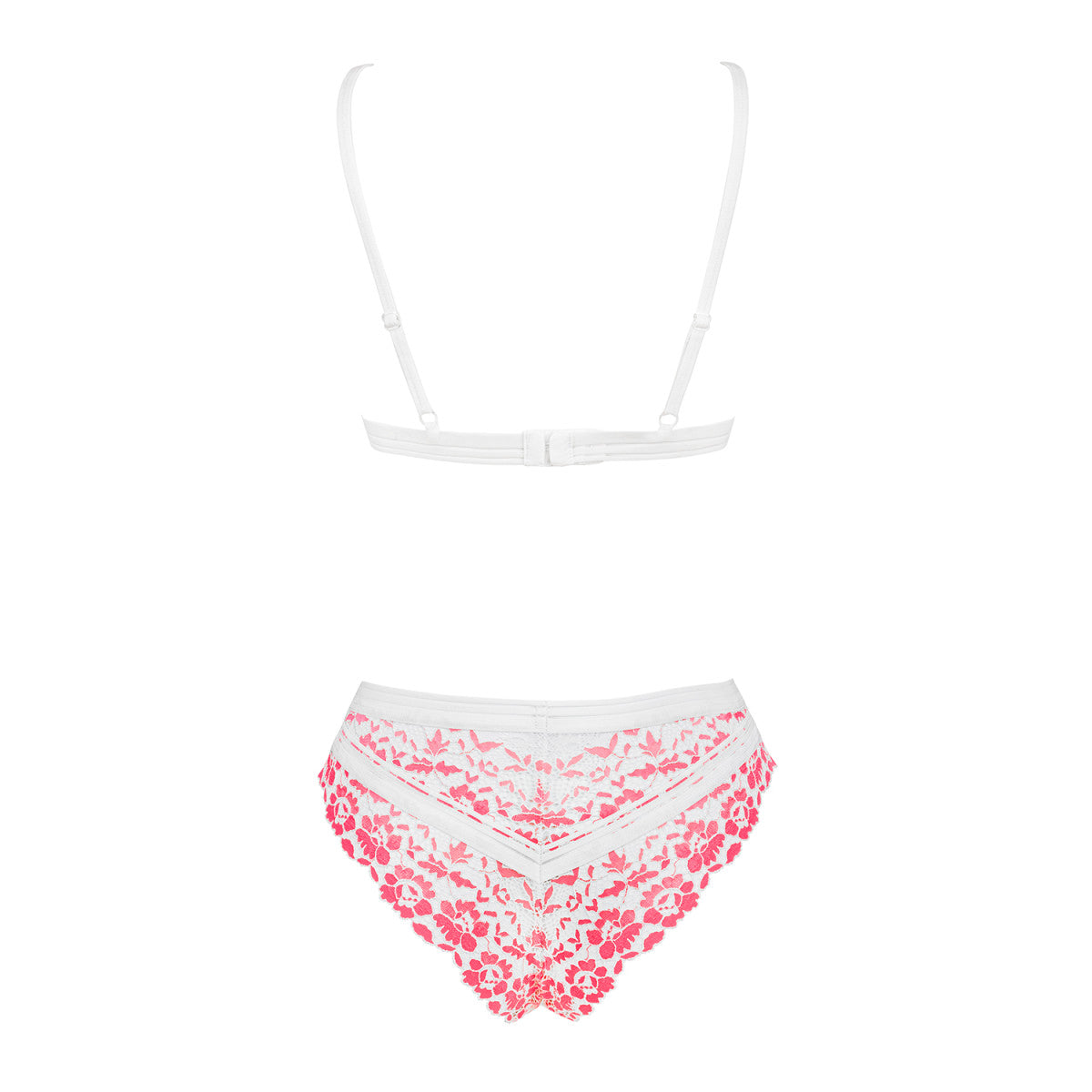 Ob bloomys 2pcs set pink-white - Obsessive