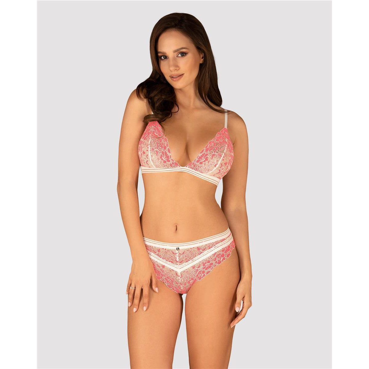 OB Bloomys 2pcs set pink-white