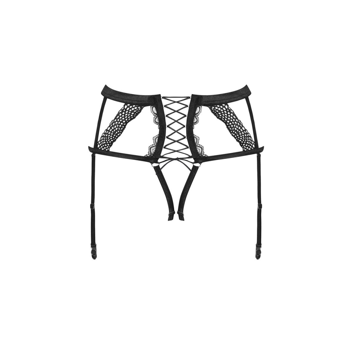 Ob bravelle garter belt black - Obsessive