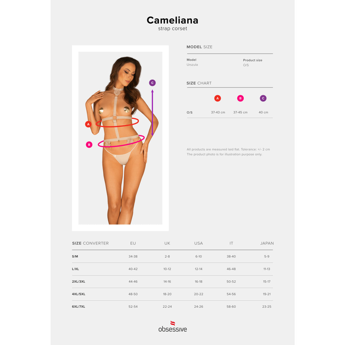 Cameliana lingerieset – beige