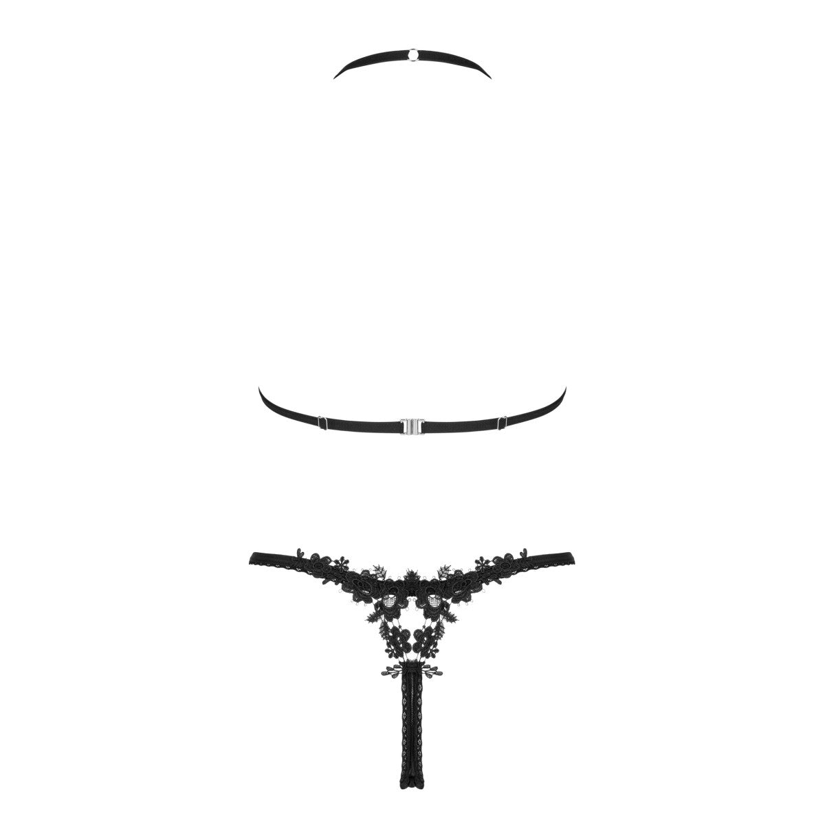 Ob celia noir 2pcs set black - Obsessive