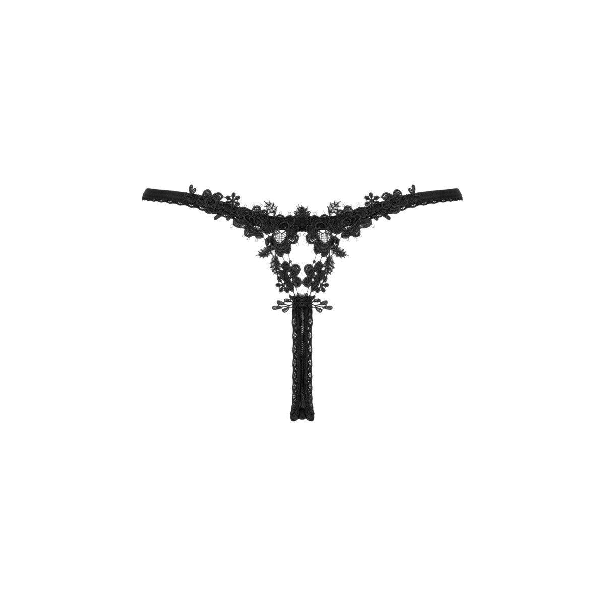 Ob celia noir thong black - Obsessive