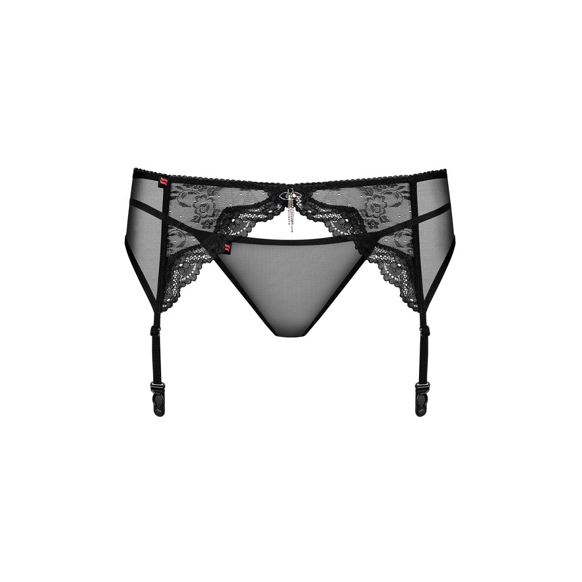 OB Charms garter belt & thong