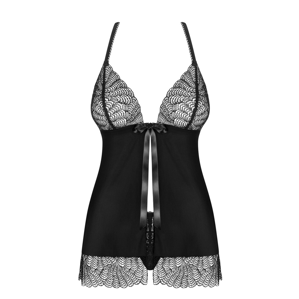 Chiccanta babydoll – zwart