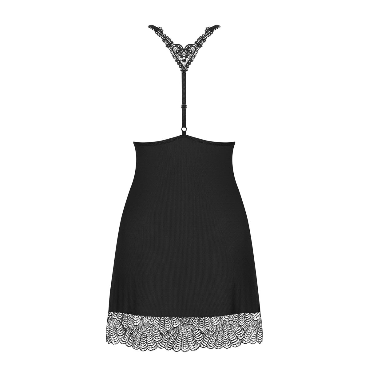 Ob chiccanta babydoll & thong black