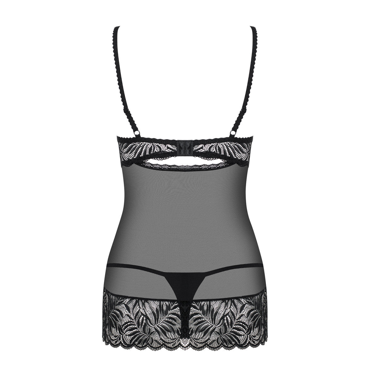 OB Contica babydoll & thong black