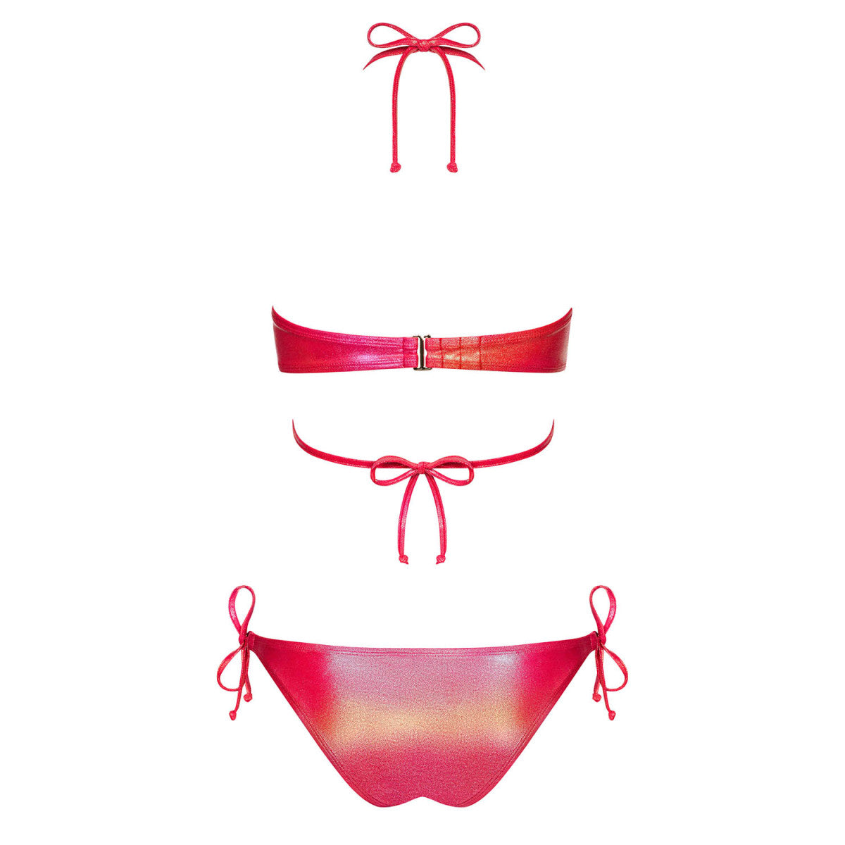 Coralya badmode – rood – detail 5