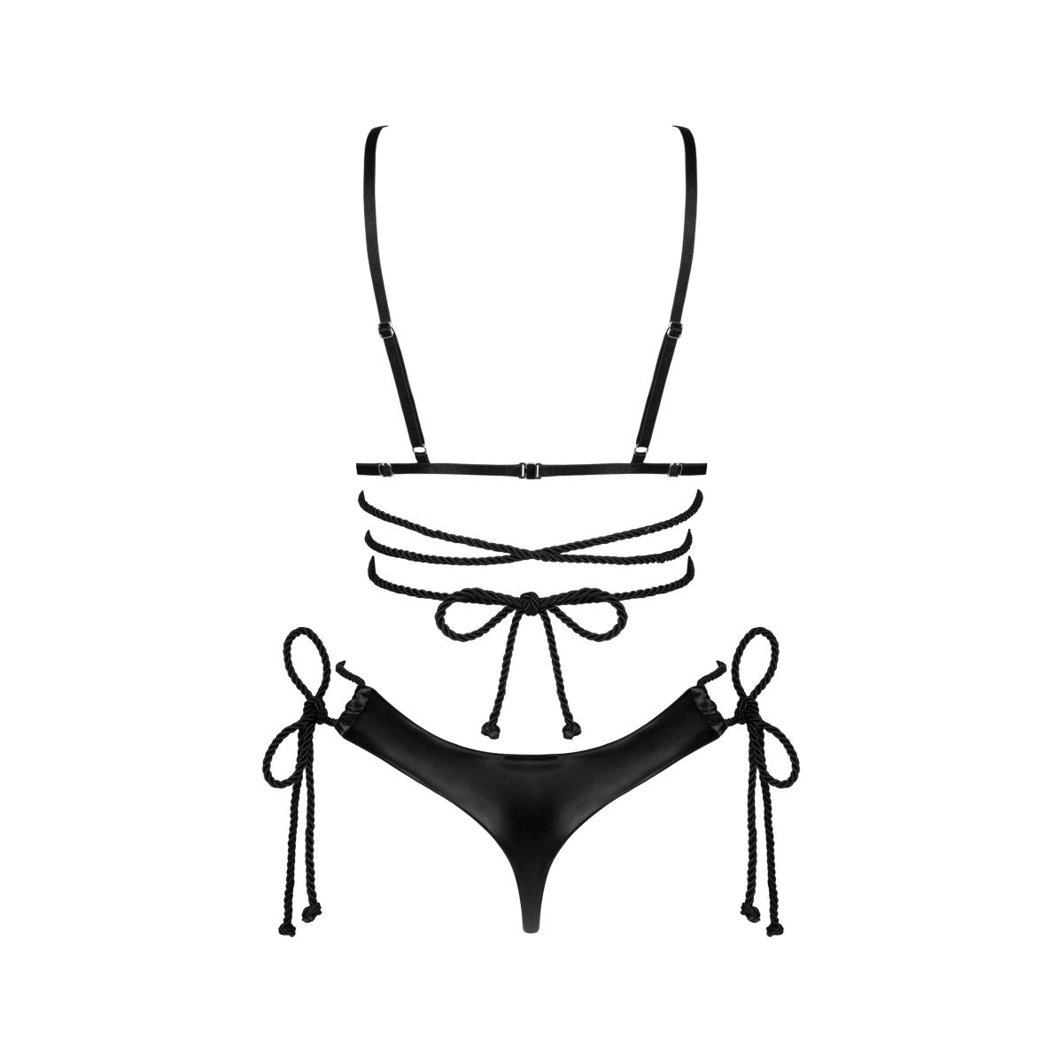 Cordellis open lingerie – zwart