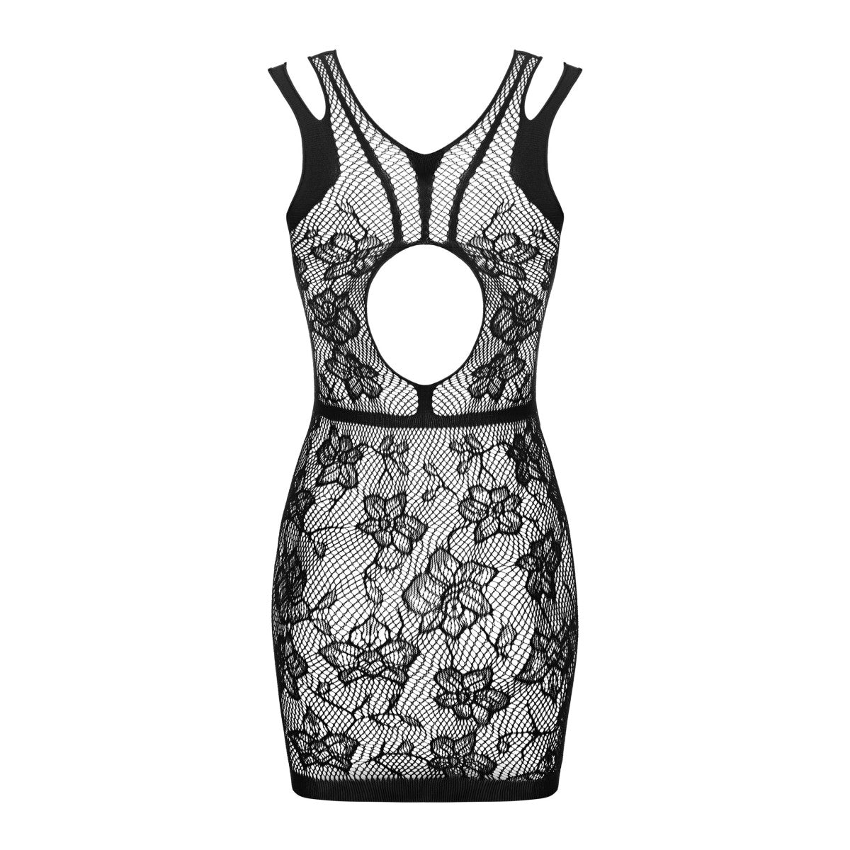 D239 babydoll – zwart – detail 3