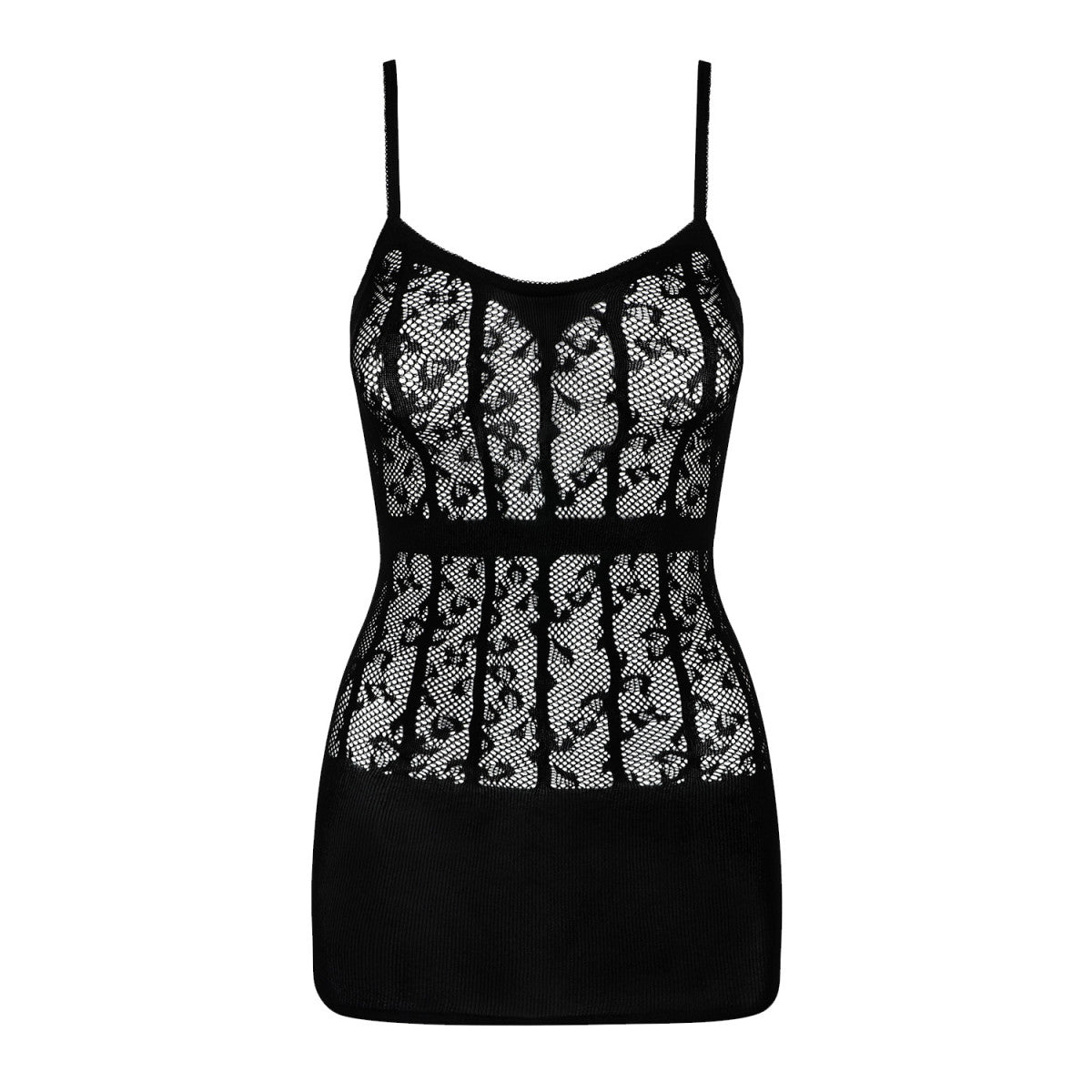 D605 babydoll – zwart