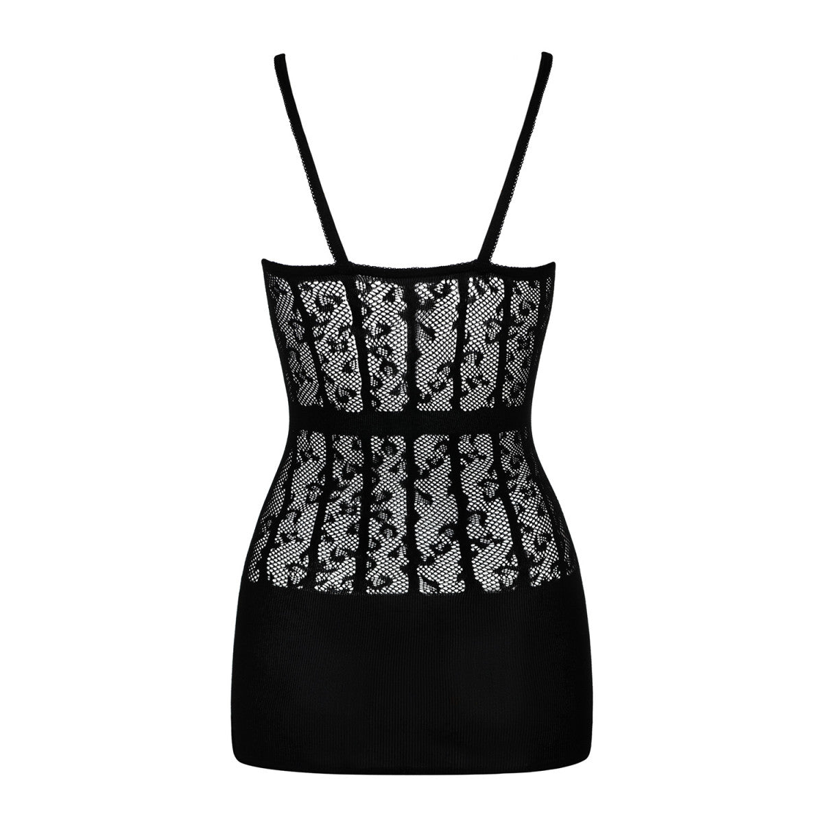 D605 babydoll – zwart – detail 5