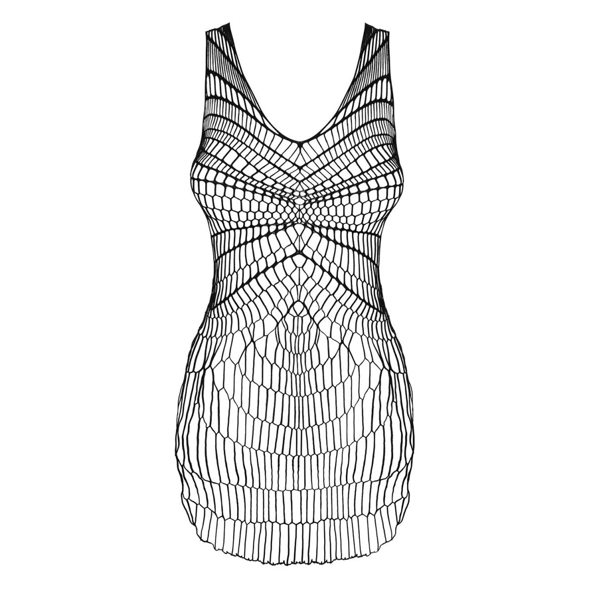 D607 babydoll – zwart – detail 4