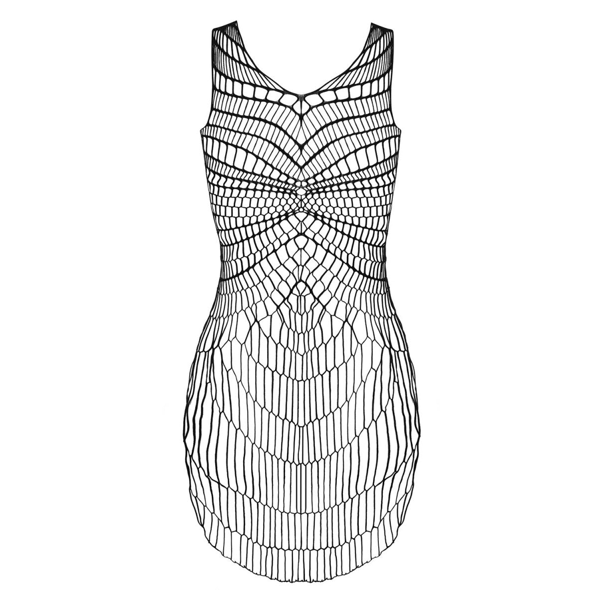 D607 babydoll – zwart – detail 5