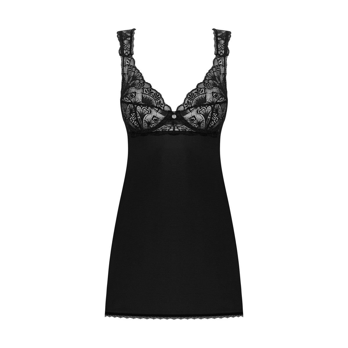 Donna babydoll – zwart