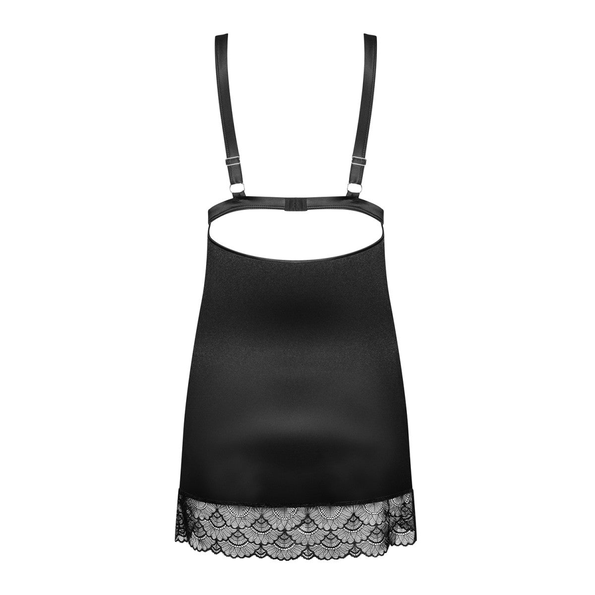 Ob eloissa chemise & thong black - Obsessive