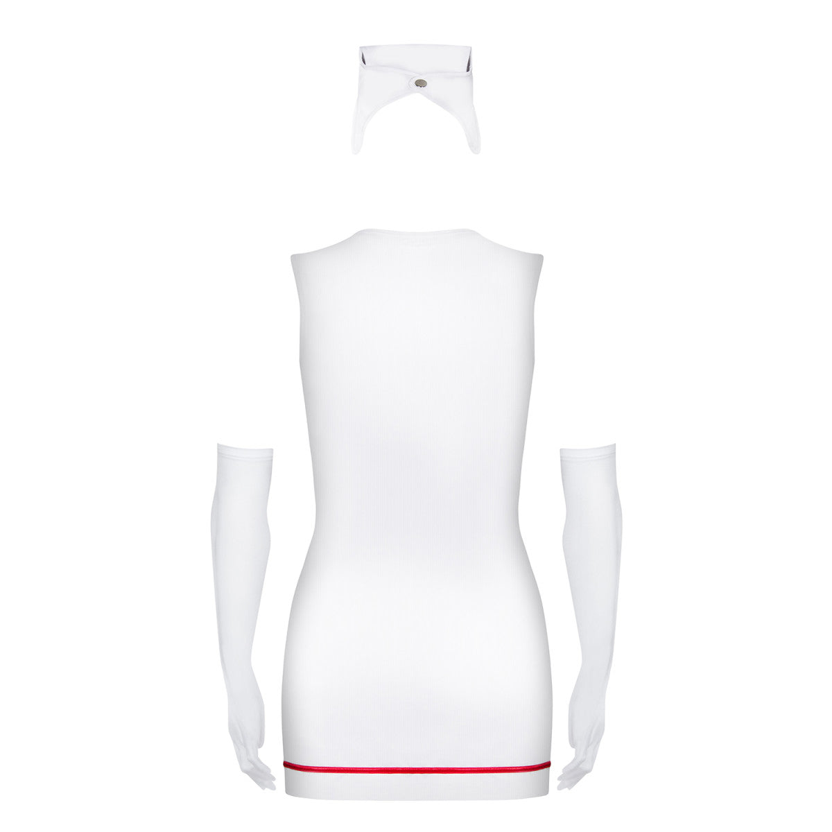 OB Emergency dress + stethoscope white