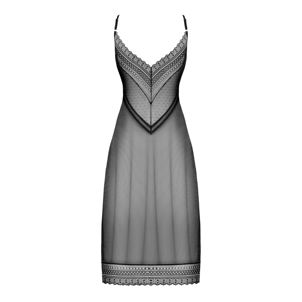 Estiqua babydoll – zwart – detail 3