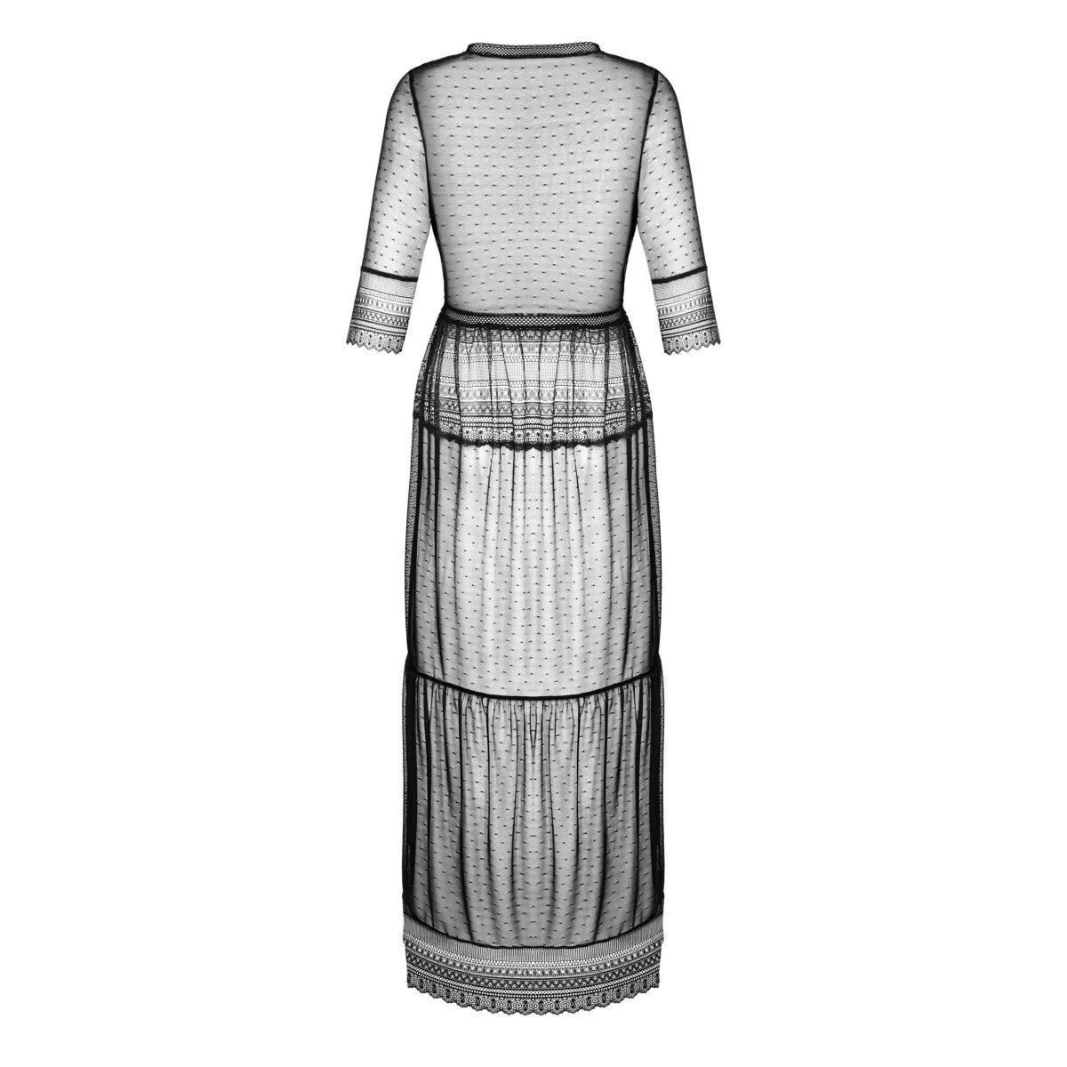 Ob estiqua peignoir black - Obsessive