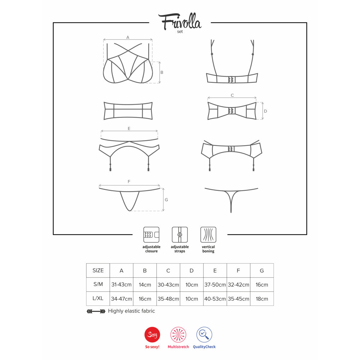 OB Frivolla 4pcs set coral