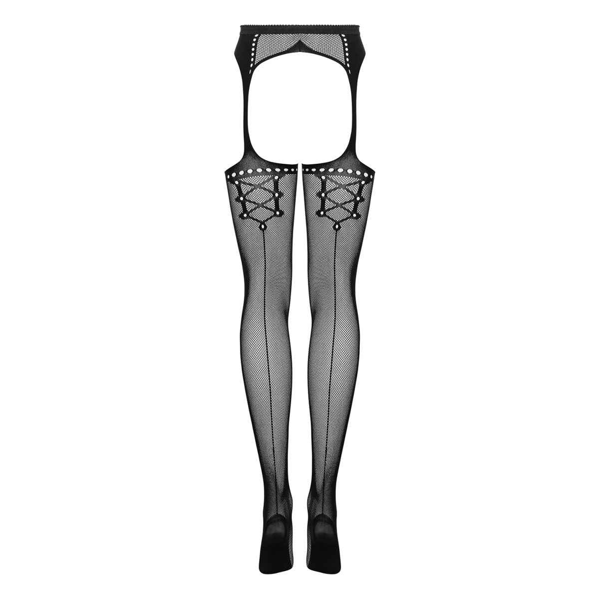OB Garter stockings S314 black
