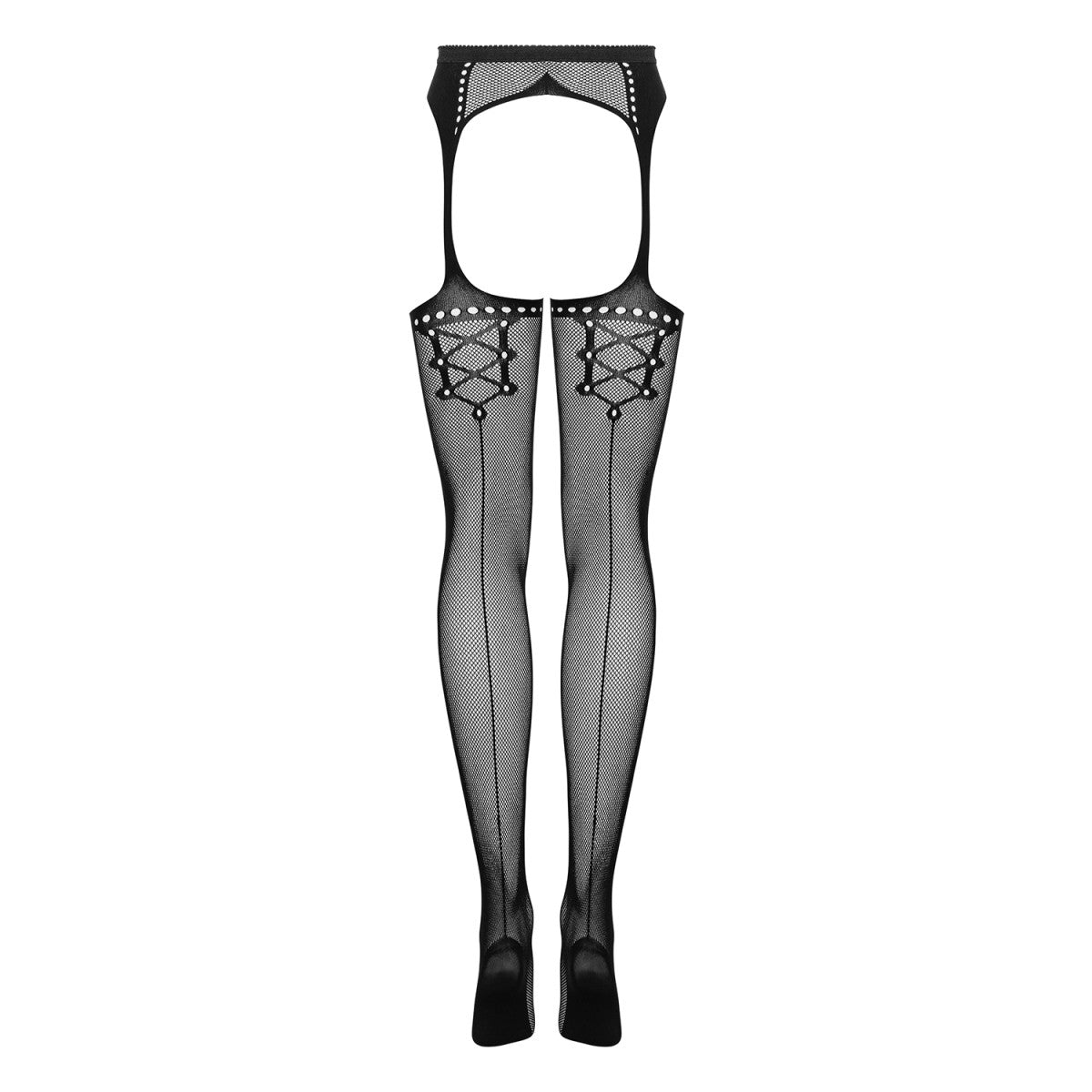OB Garter stockings S314 black