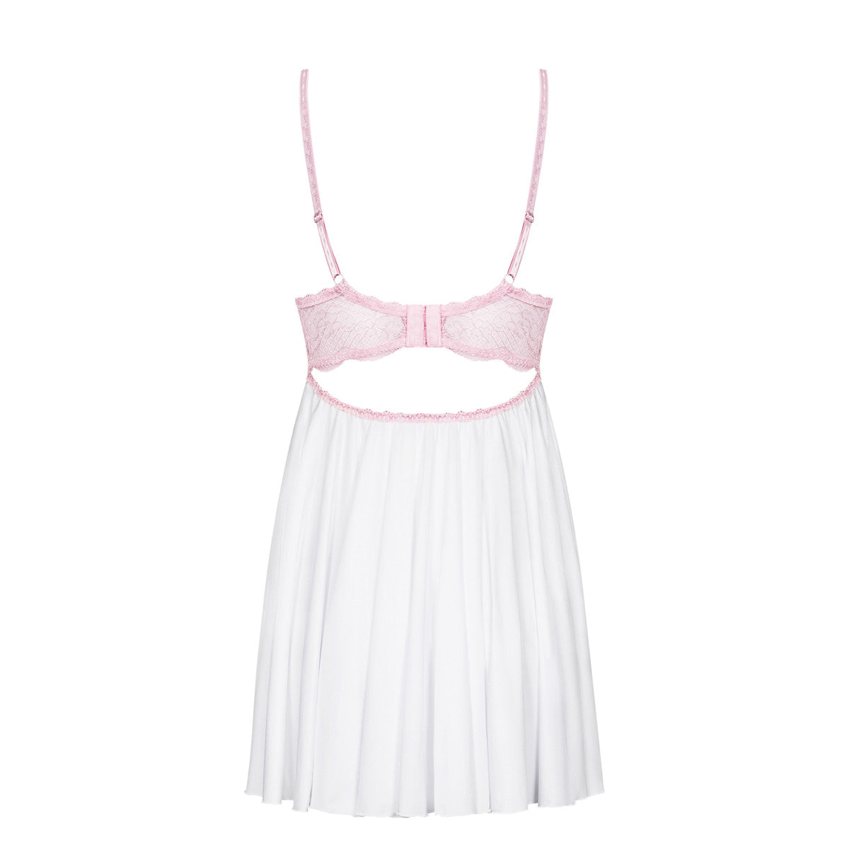 Girlly kanten babydoll – wit