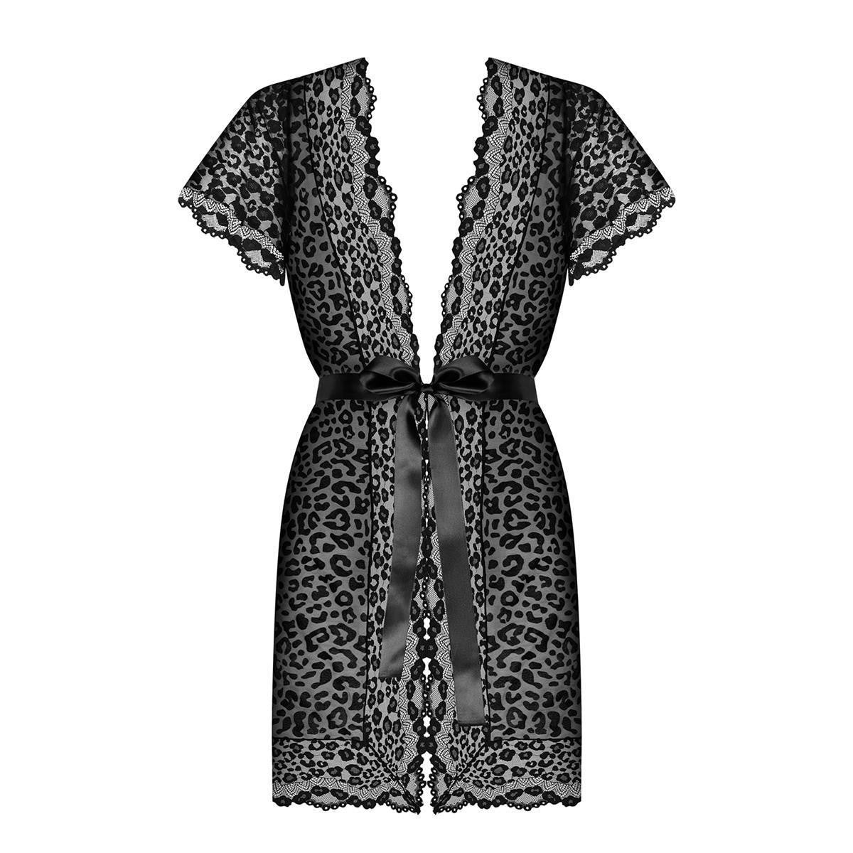 Giully kimono – zwart – detail 4