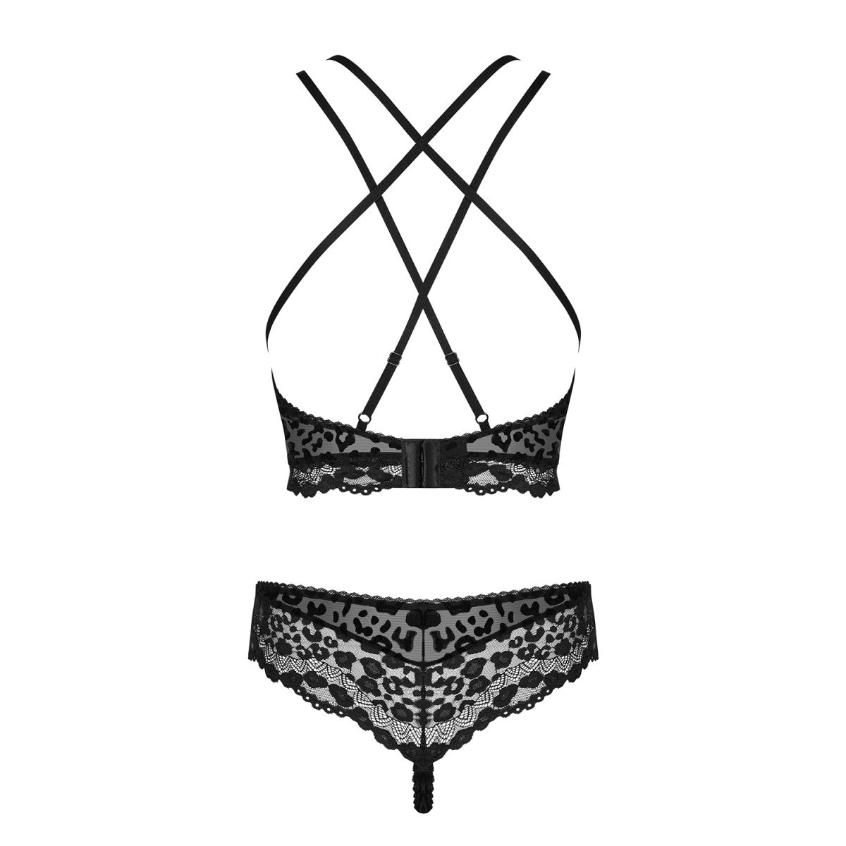 Giully bh-set 2-delig – zwart – detail 5