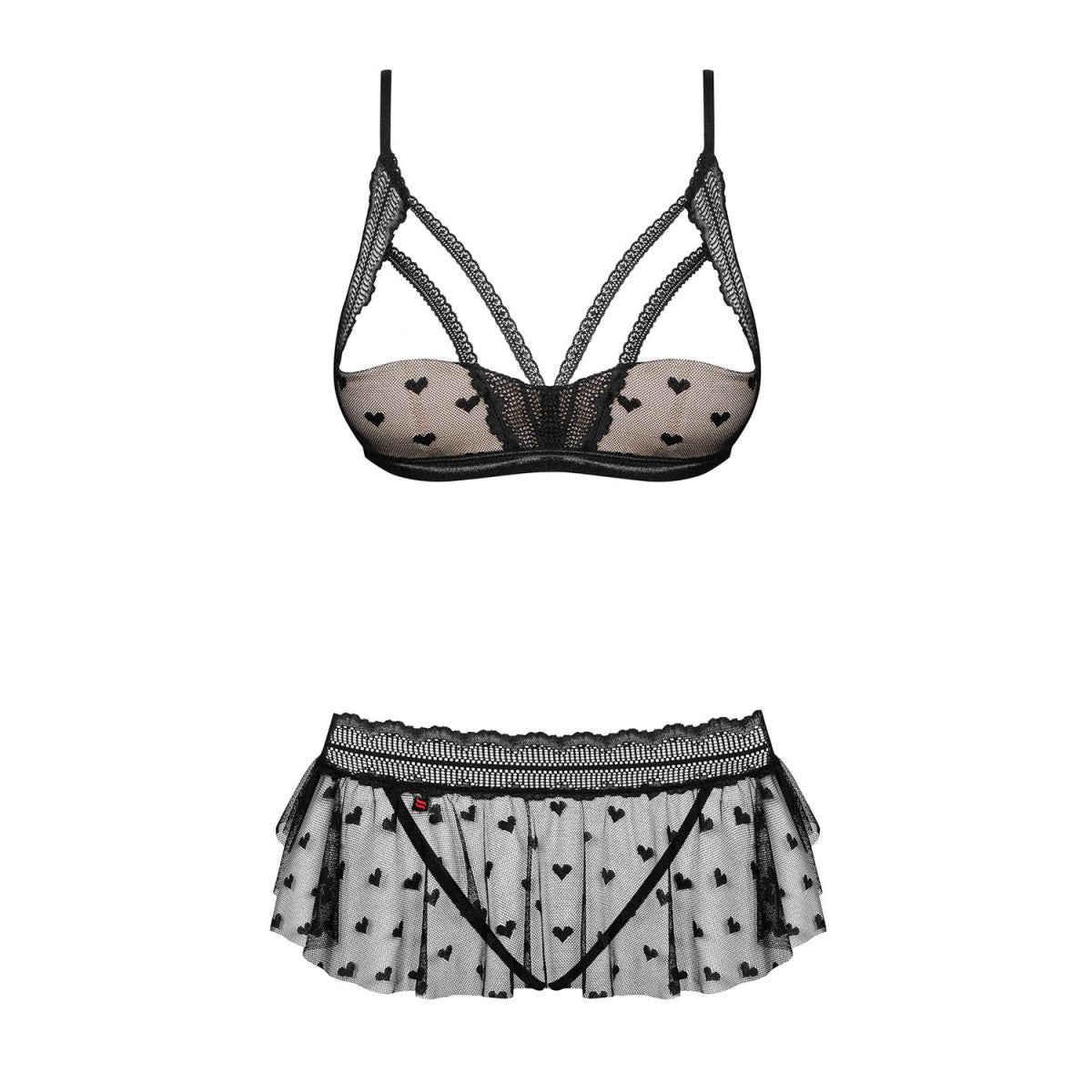 OB Heartia 3pcs set black