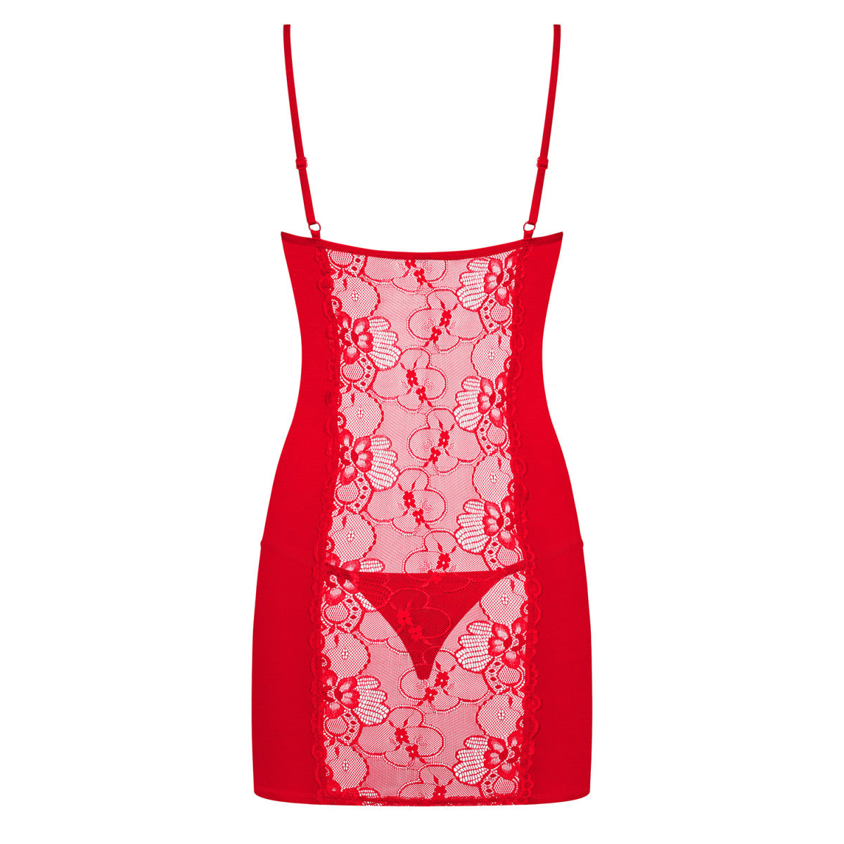 OB Heartina chemise & thong red