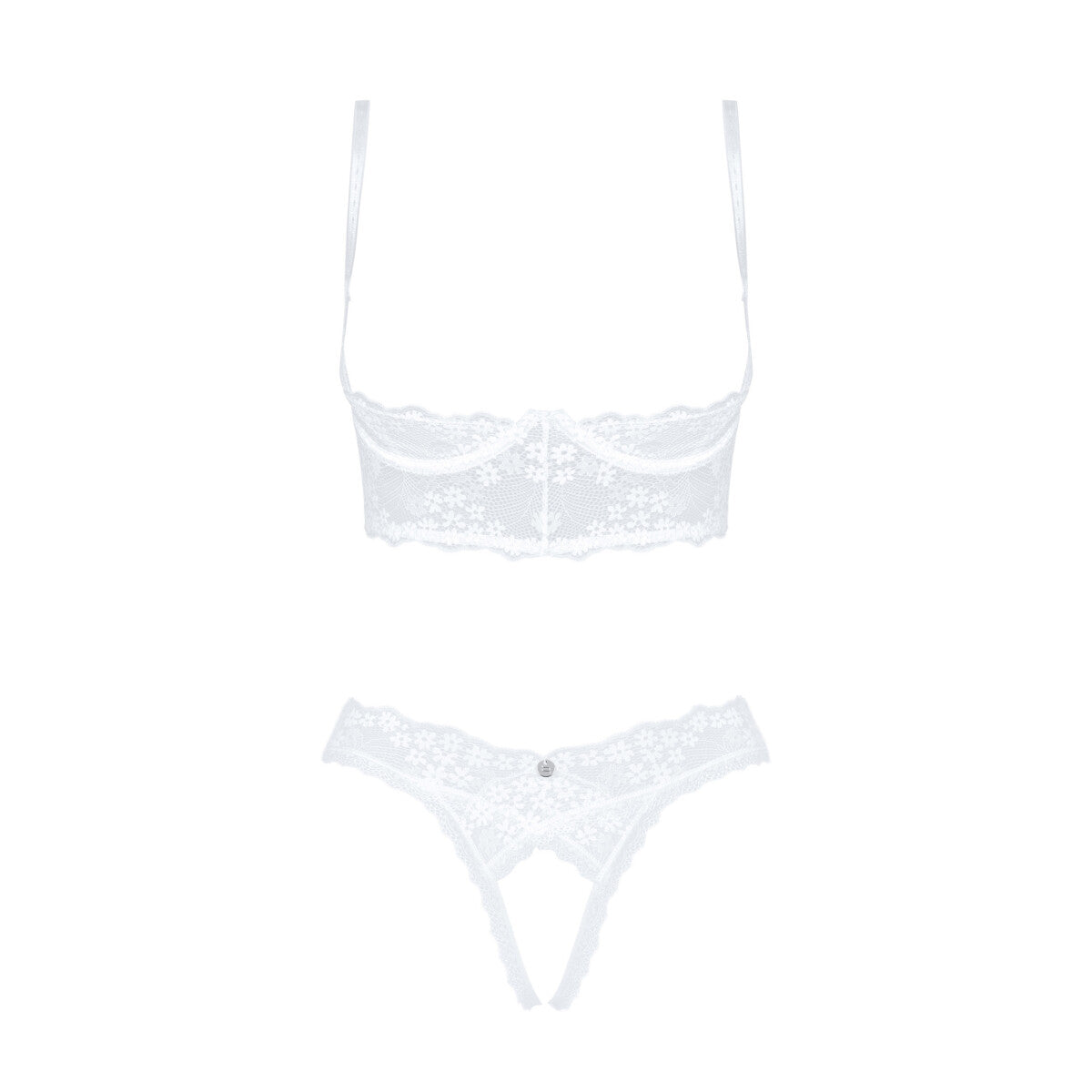 Ob heavenlly 2pcs cupless set white - Obsessive