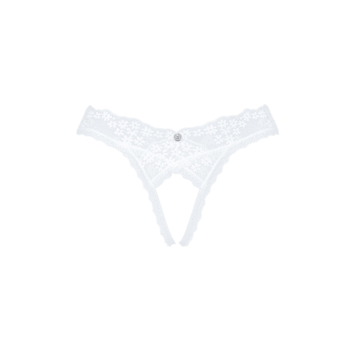 OB Heavenlly crotchless thong white