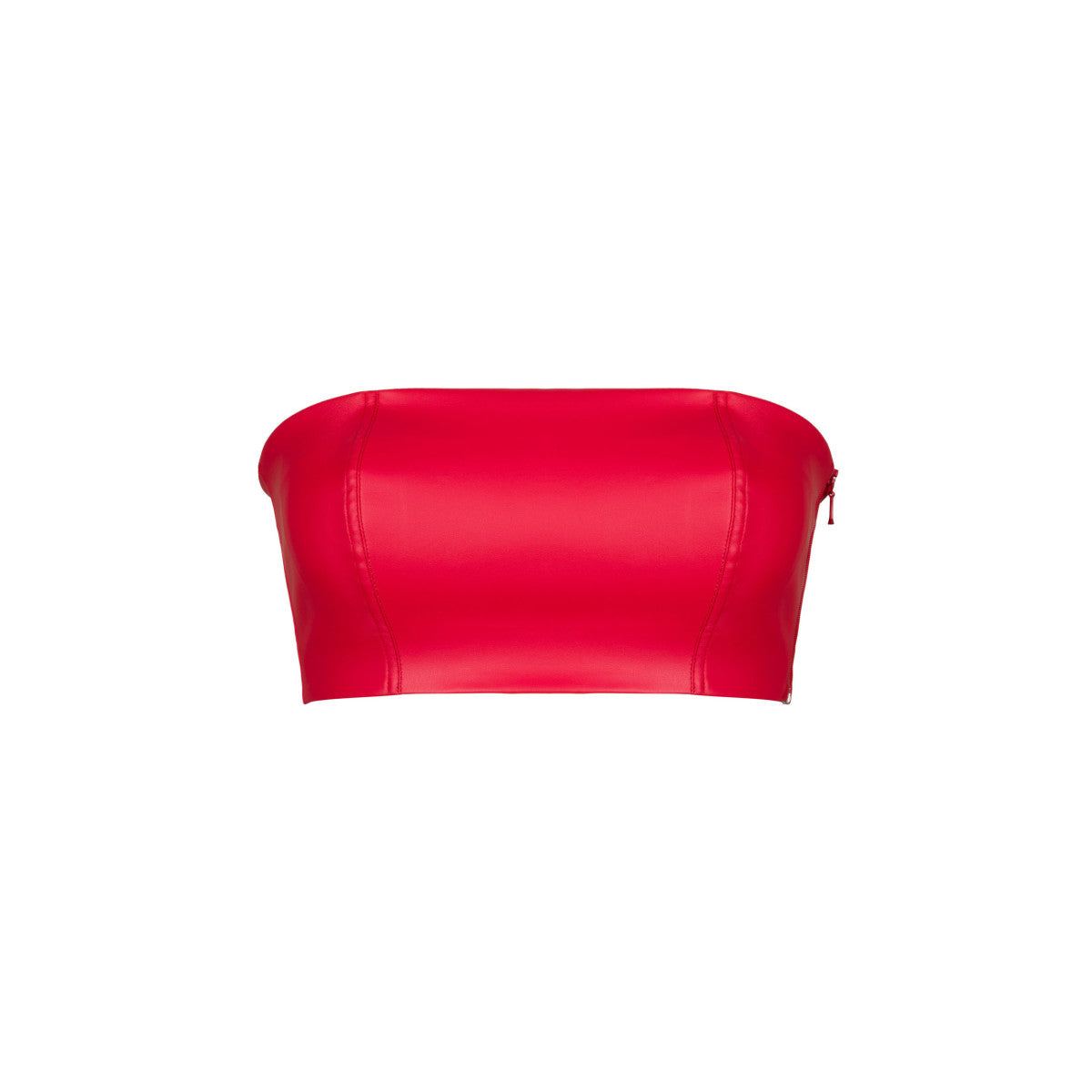 Hermeza lingerieset wetlook – rood – detail 4