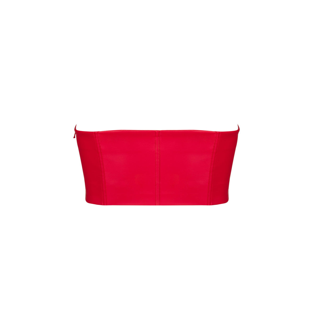 Hermeza lingerieset wetlook – rood – detail 5