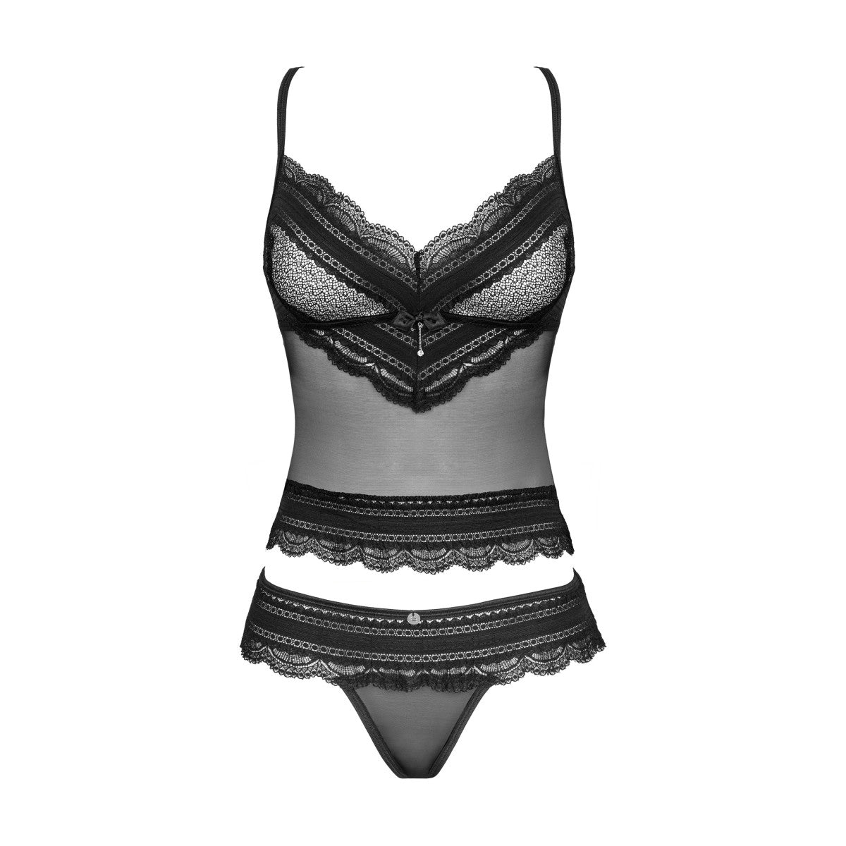 Ivannes bh-set 2-delig – zwart