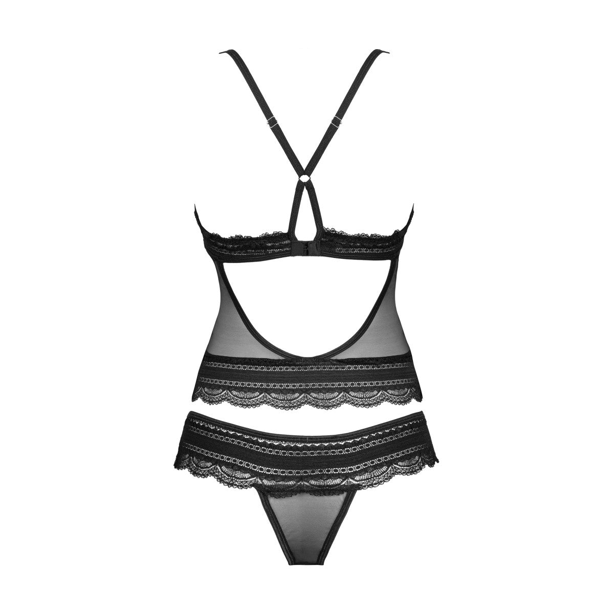 Ivannes bh-set 2-delig – zwart