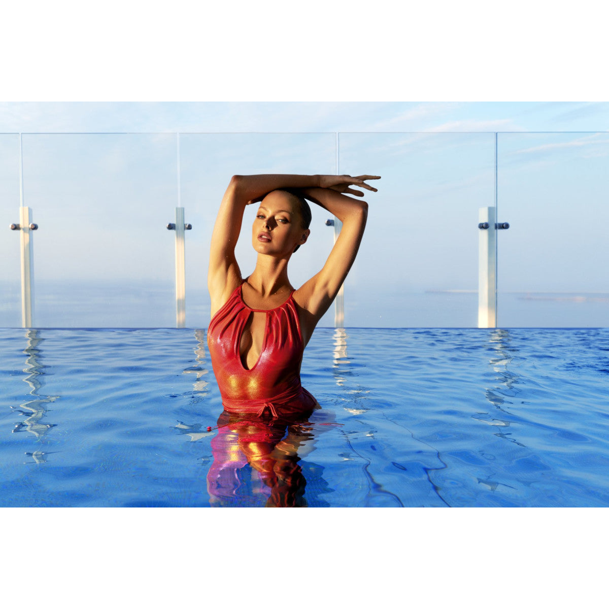 OB Keissi swimsuit – rood