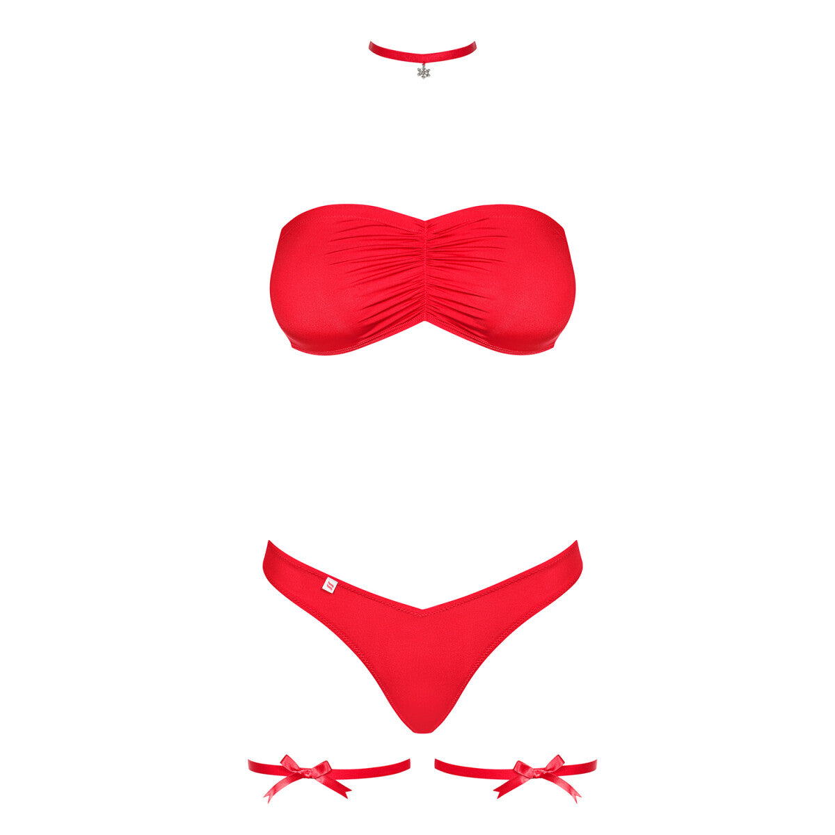 Ob kissmas 4pcs set red - Obsessive