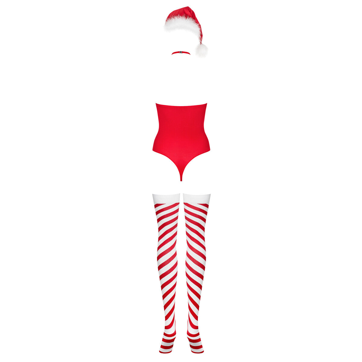 Ob kissmas teddy red with stockings - Obsessive
