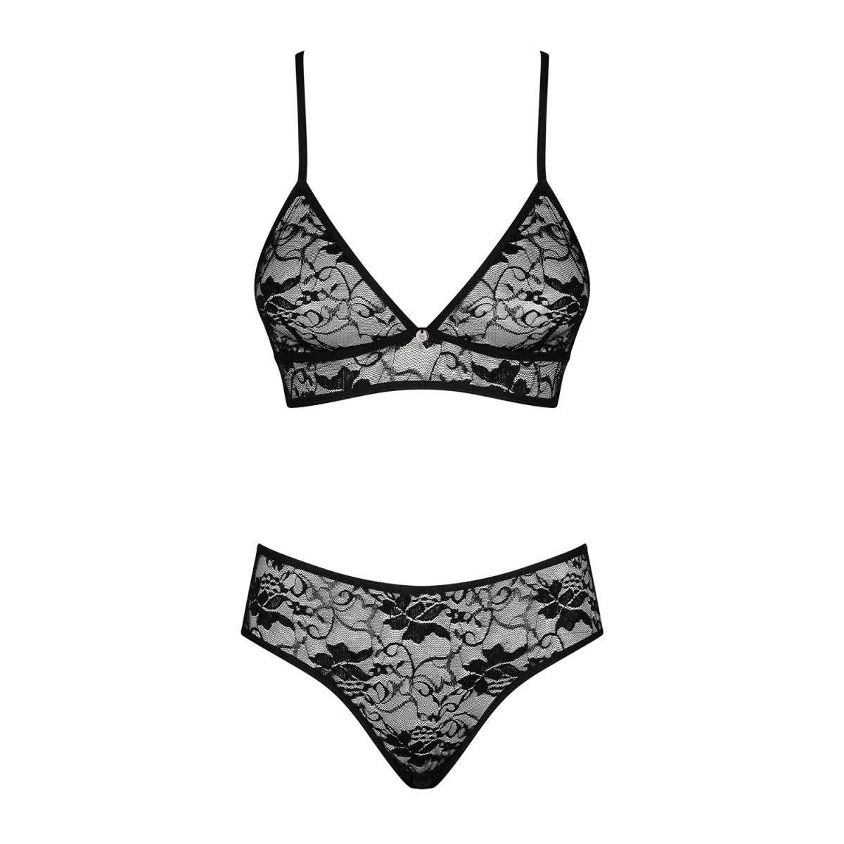 Kokietta bh-set – zwart
