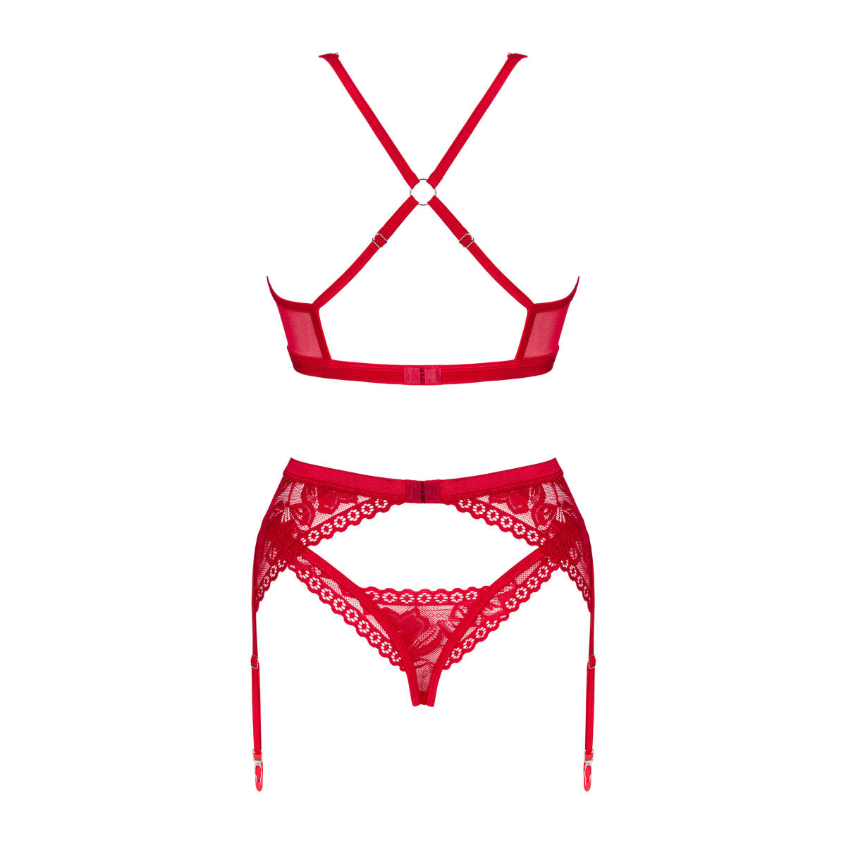 OB Lacelove 3pcs set red
