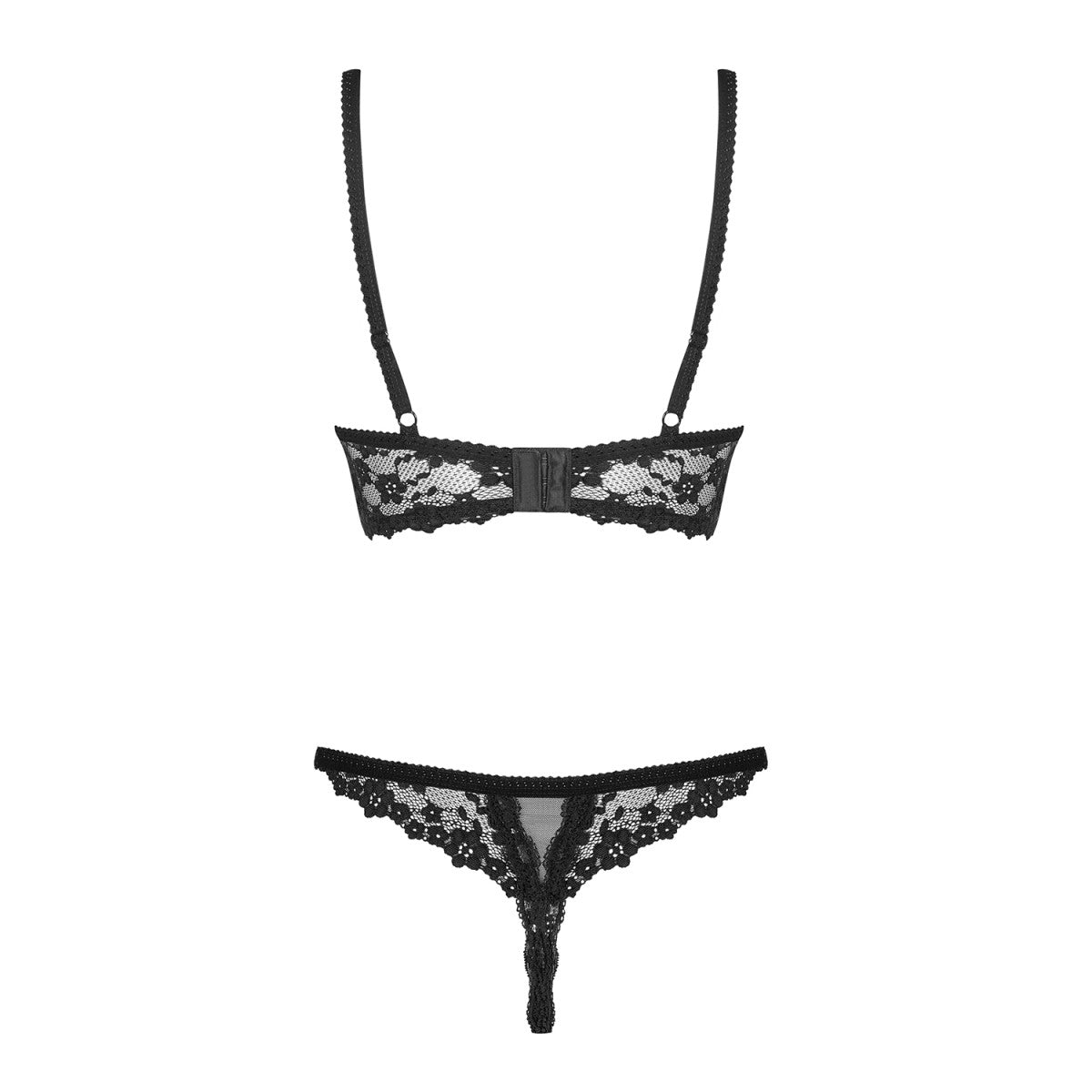 Ob letica 2 pcs set cupless black - Obsessive