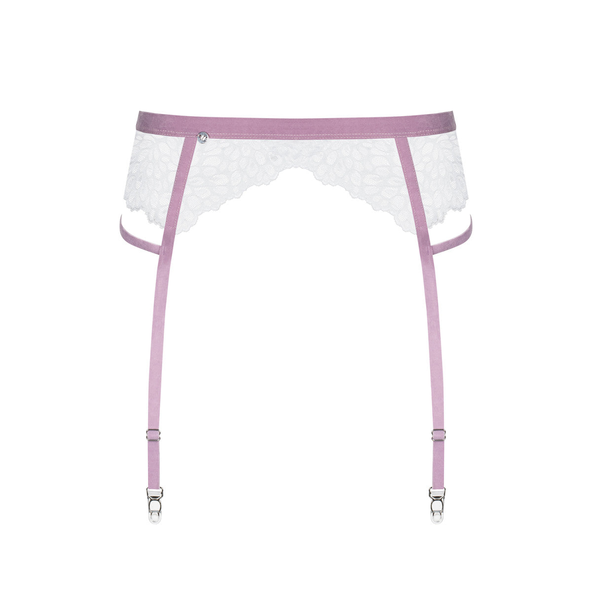 OB Lilyanne garter belt white