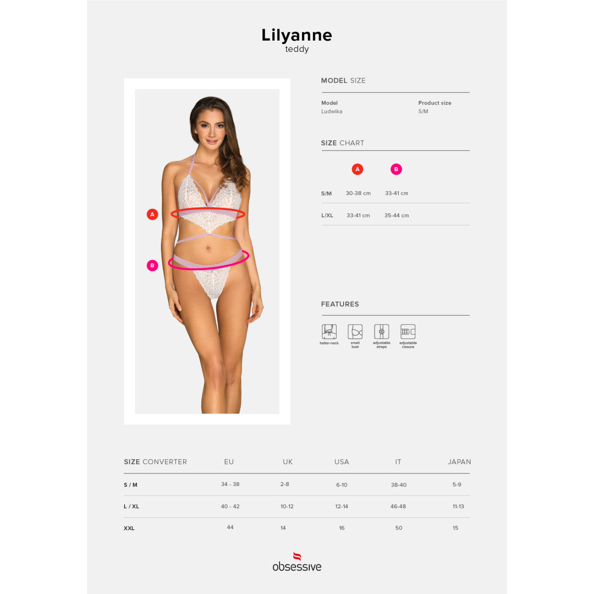 OB Lilyanne teddy white